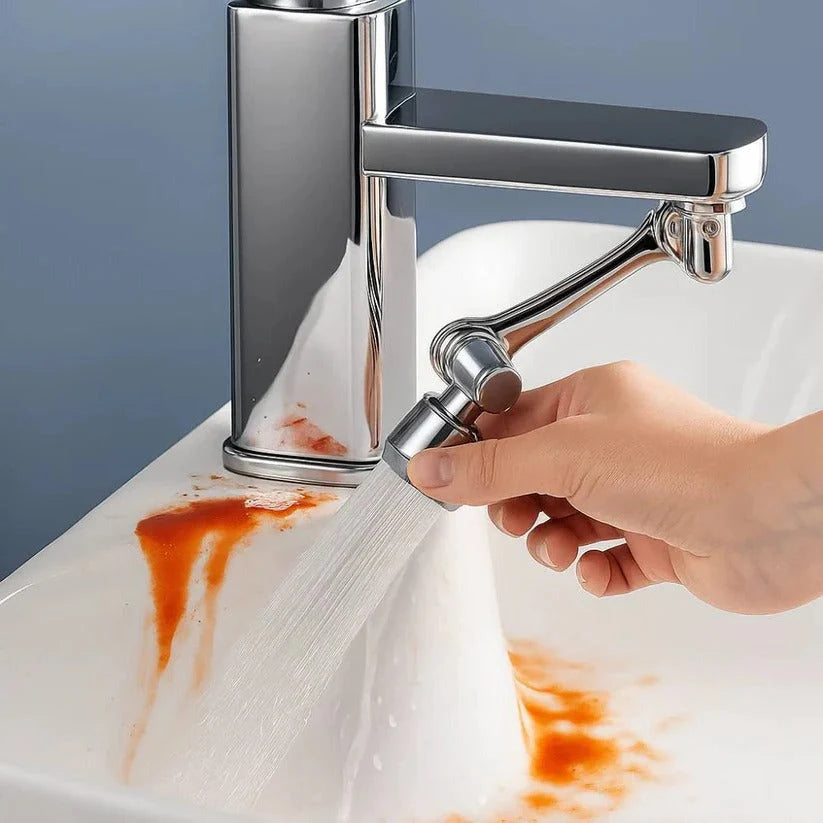 Faucet Aerator Extension 1440 Degree Swivel & Dual Spray