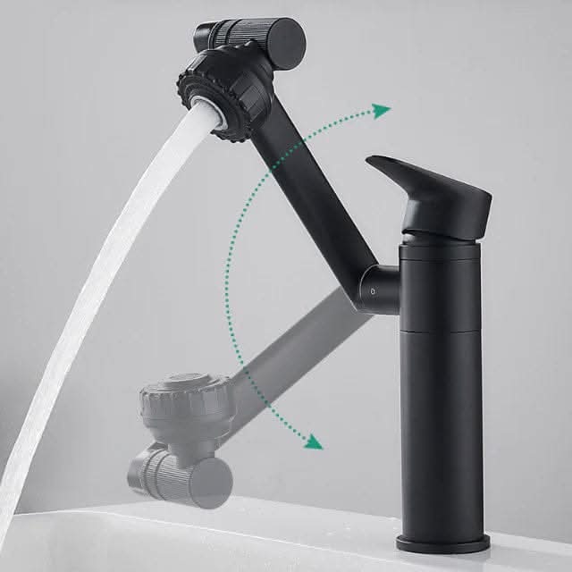 Faucet Attachment 360° Swivel Integrated Spray Stainless Steel