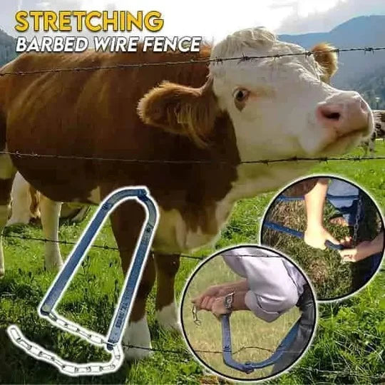 Fence Wire Tensioner Lever-Actuated Portable 18.9 Inch