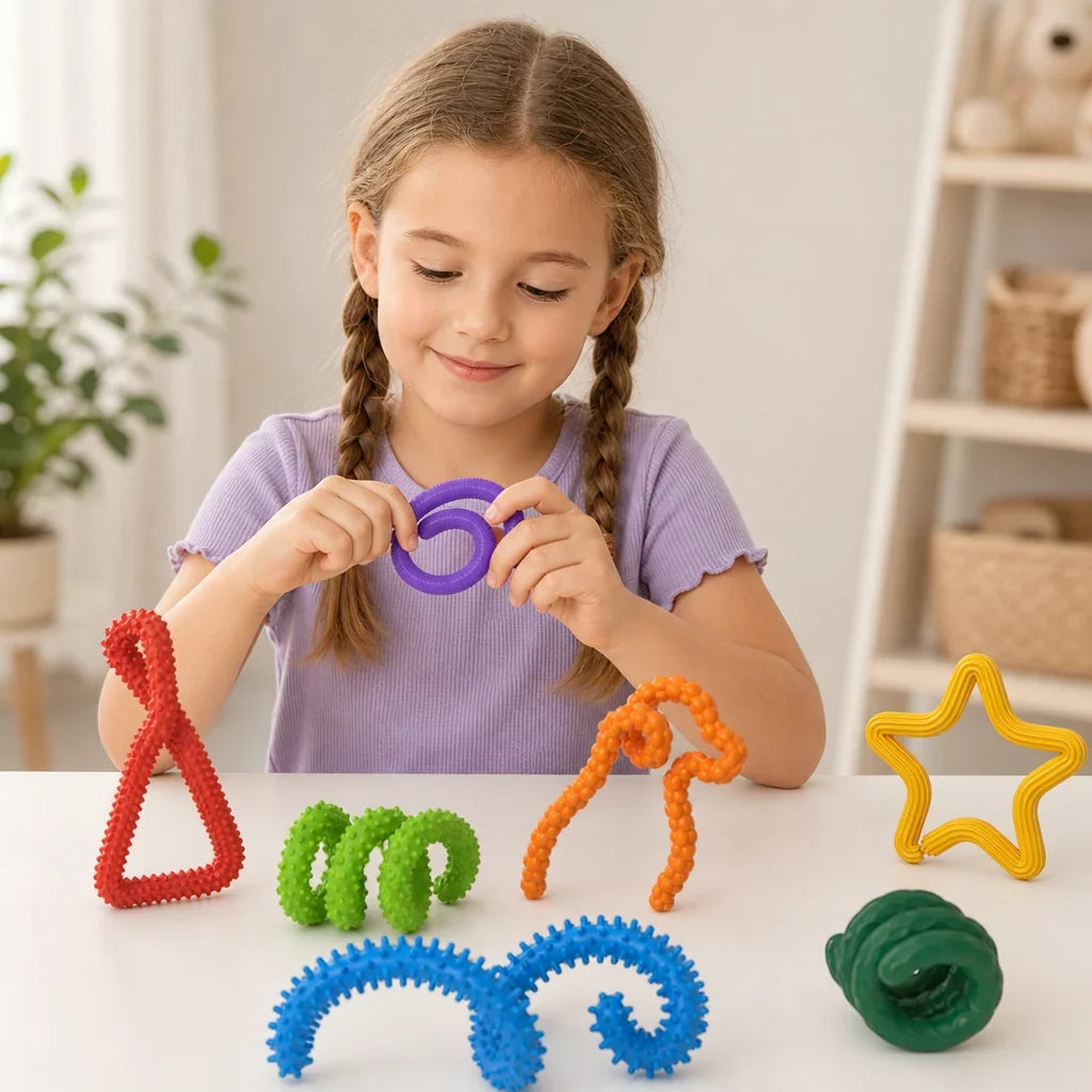 Fidget Toy Flexible Twisting Sticks Portable Sensory Play