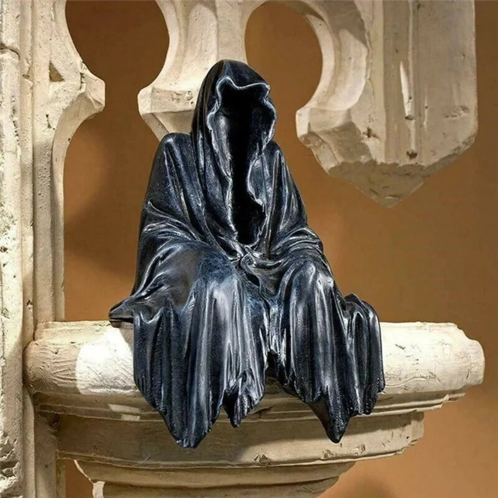 Figurine Grim Reaper Resin Shelf Sitter<lemma