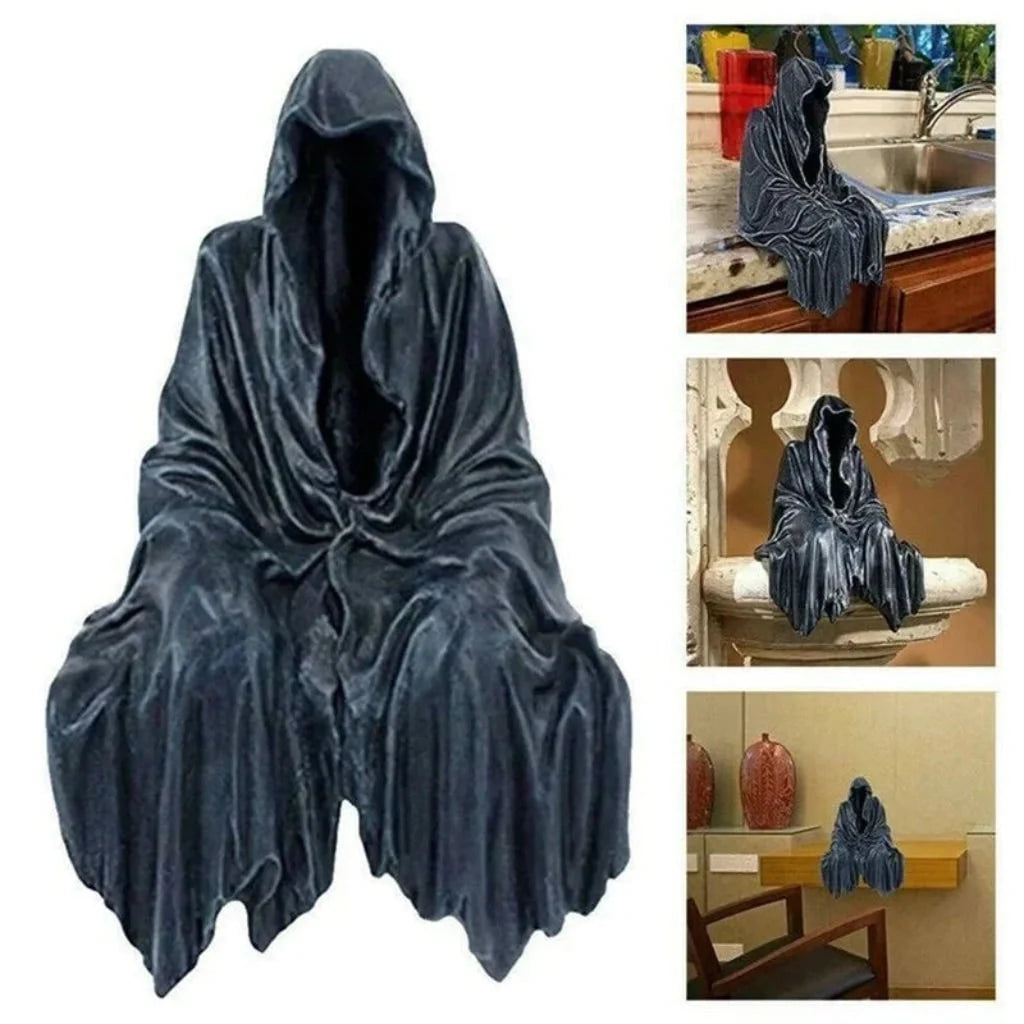 Figurine Grim Reaper Resin Shelf Sitter<lemma