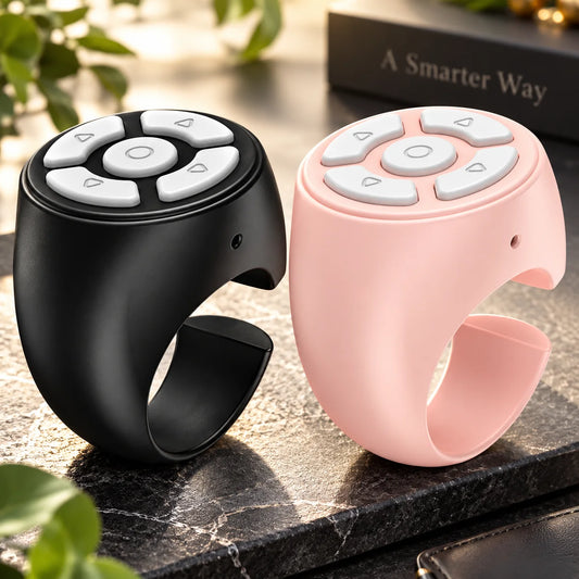 Finger Ring Remote Bluetooth Rechargeable