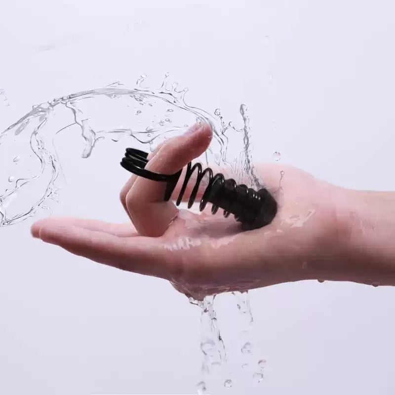 Finger Strengthener Adjustable Resistance Textured Grip With Carry Pouch