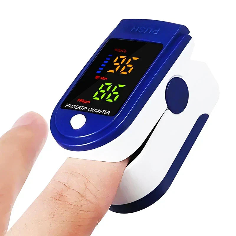 Fingertip Pulse Oximeter HD LED Display Oxygen & Pulse Monitoring