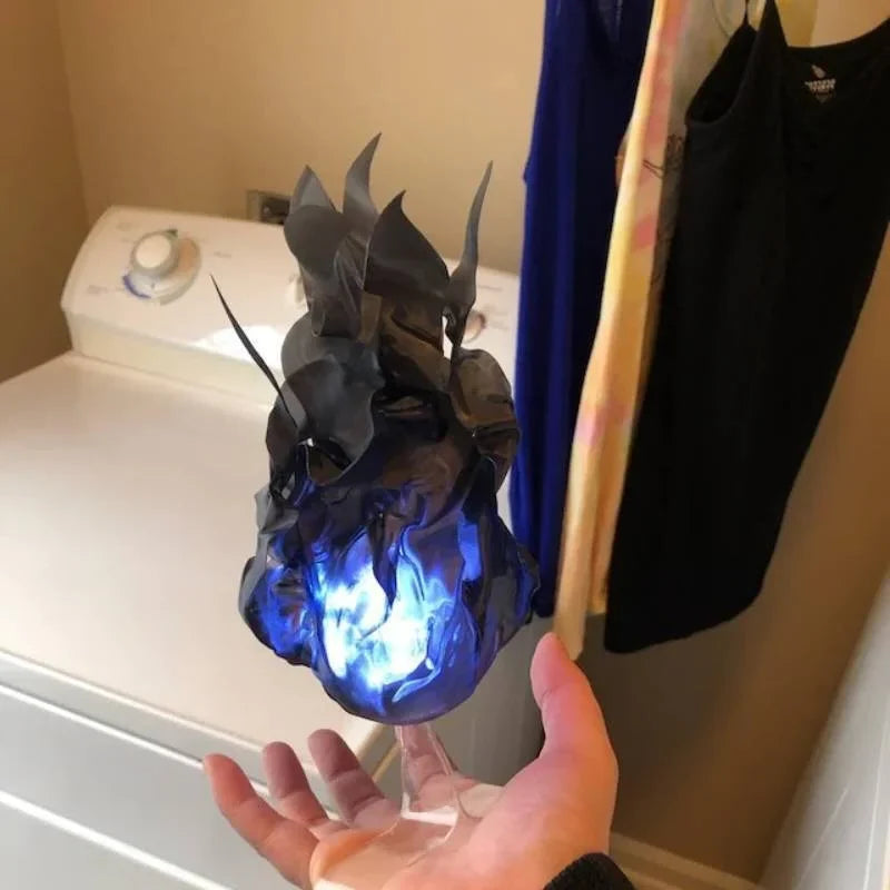 Fireball Costume Prop LED Floating Effect Battery-Powered
