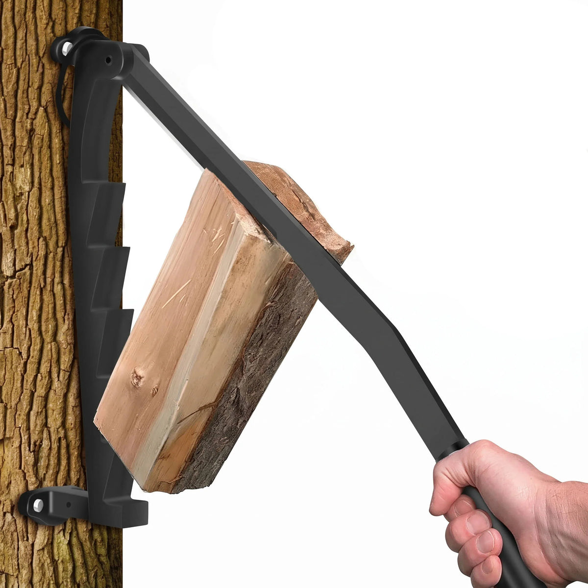 Firewood Splitter Wall-Mounted High-Carbon Steel Multiple Blades