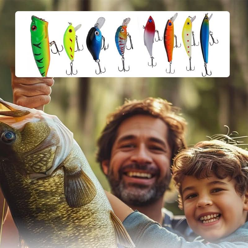 Fishing Advent Calendar 24 Compartments Lures & Hook Accessories