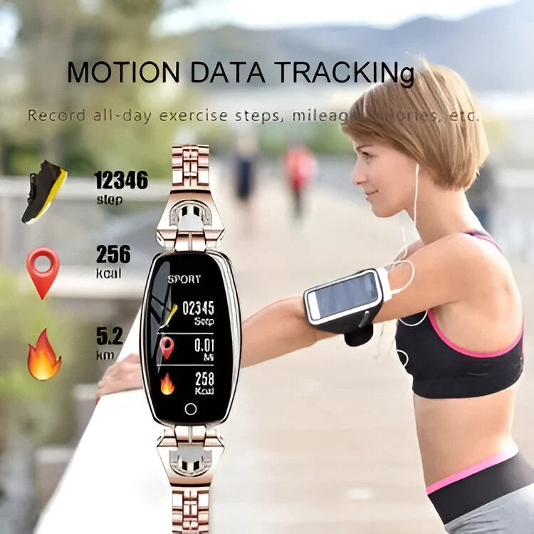 Fitness Tracker Bracelet Color Touchscreen Heart Rate Monitoring