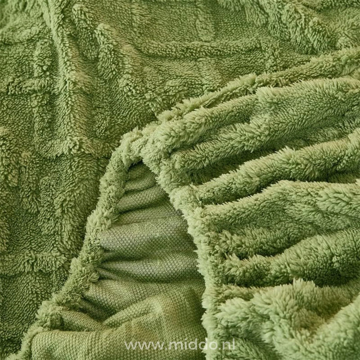 Fitted Sheet Soft Velour Fleece Elasticated Fit With Pillowcases