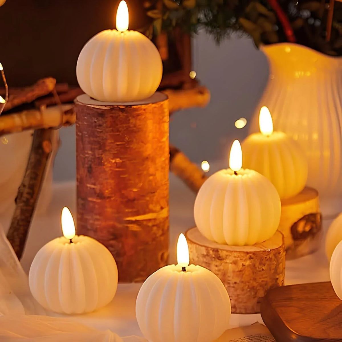 Flameless LED Candles Realistic Flickering Light