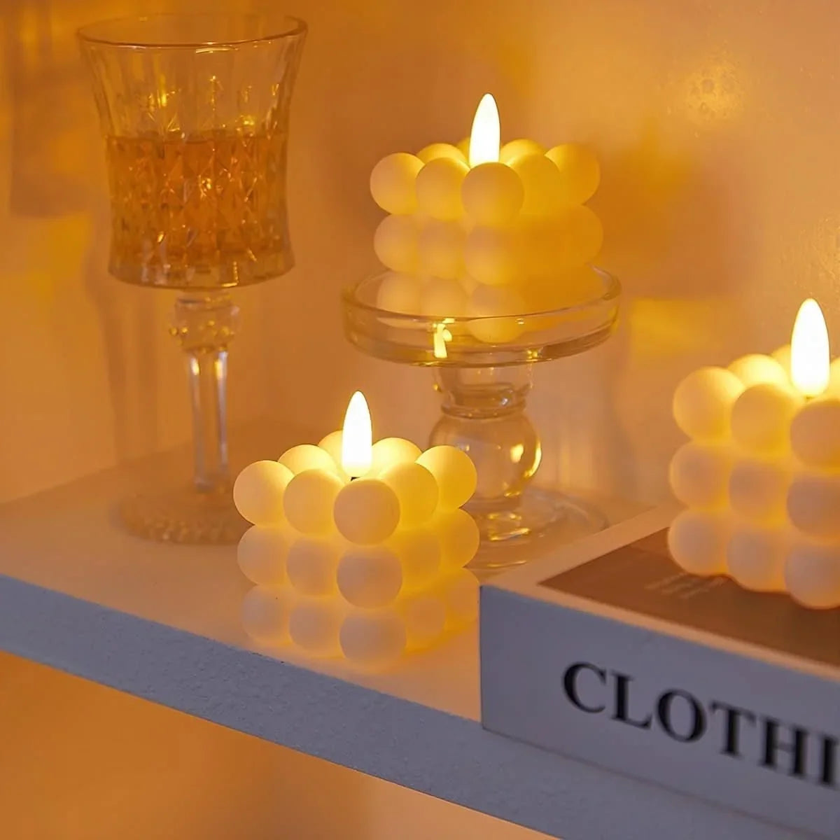 Flameless LED Candles Realistic Flickering Light