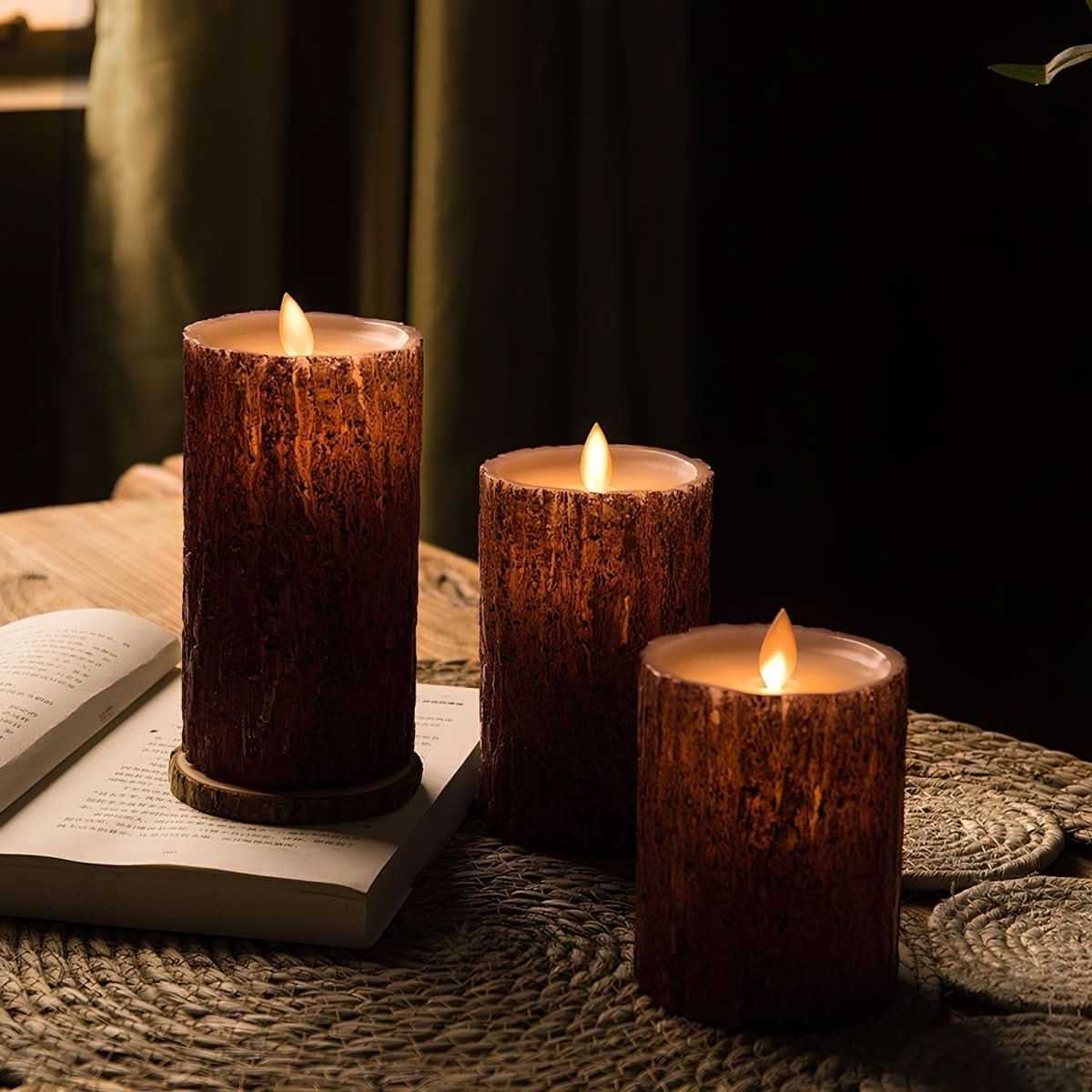 Flameless LED Candles Realistic Flickering Light