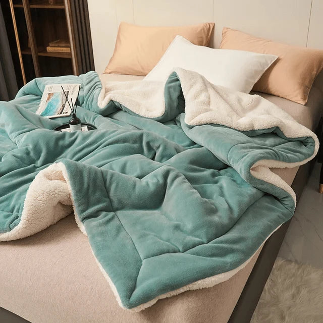 Fleece Blanket Flannel Machine Washable Soft Warmth