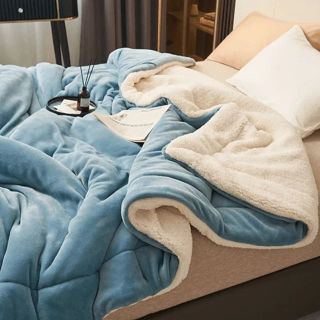 Fleece Blanket Flannel Machine Washable Soft Warmth