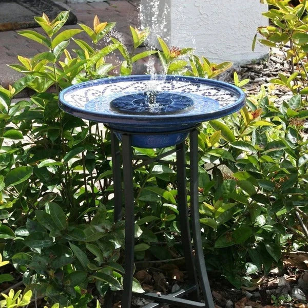 Floating Fountain Pump Solar-Powered Four Interchangeable Nozzles