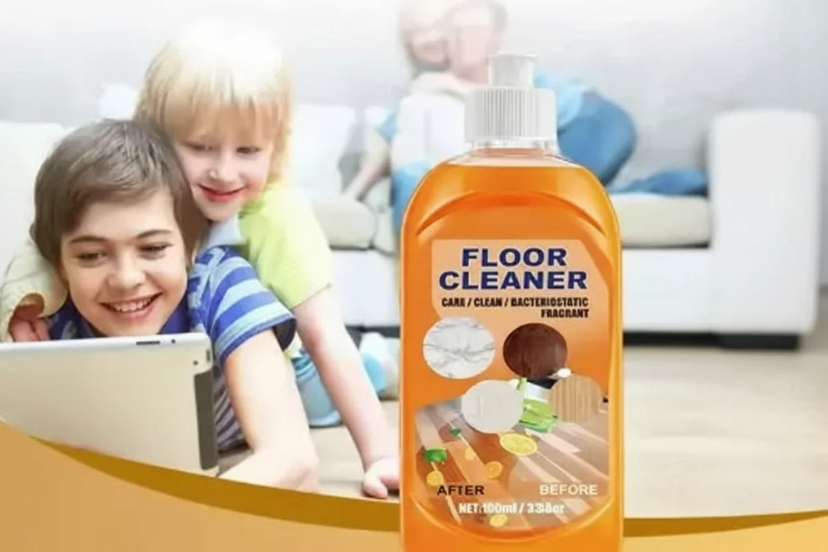 Floor Cleaner Concentrated Plant-Derived Formula Lemon Scent