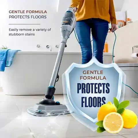 Floor Cleaner Concentrated Plant-Derived Formula Lemon Scent