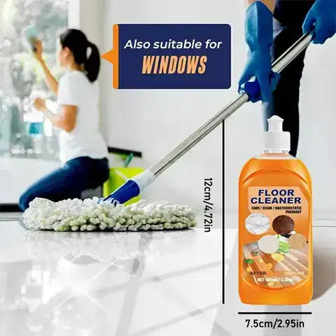 Floor Cleaner Concentrated Plant-Derived Formula Lemon Scent