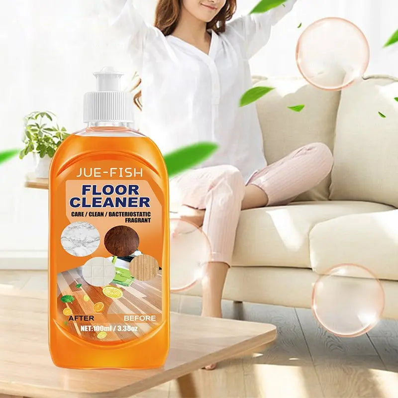 Floor Cleaner Plant-Based Deep Cleaning Lemon Scent