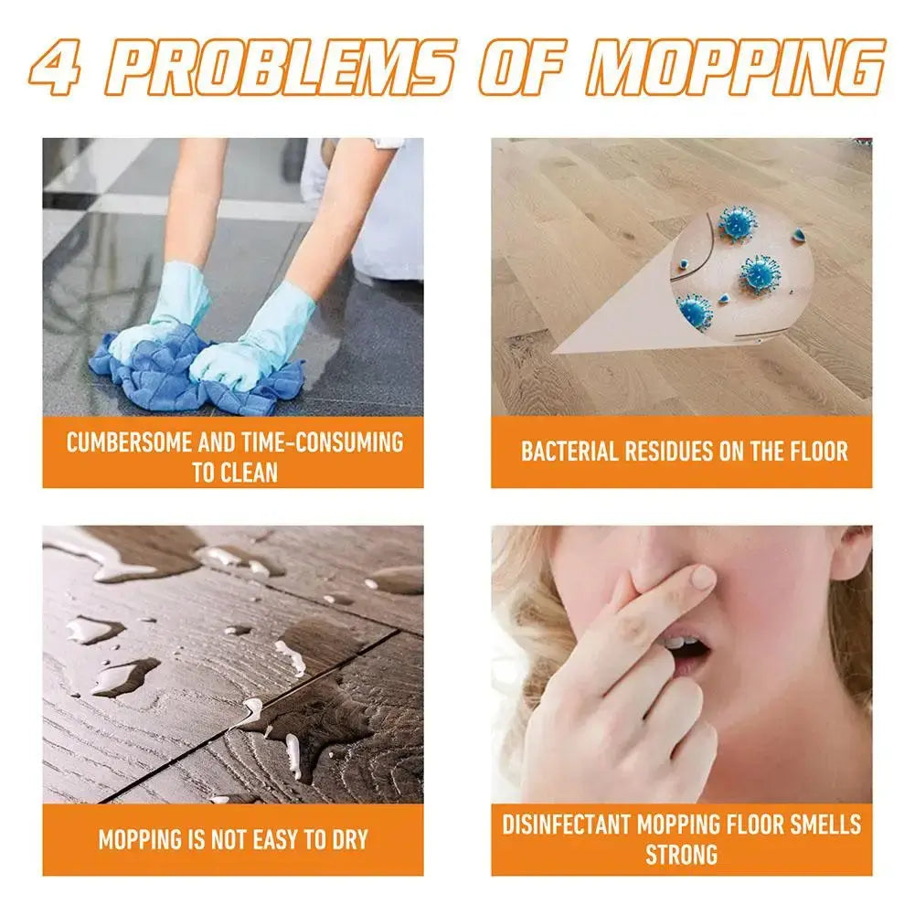 Floor Cleaner Plant-Based Deep Cleaning Lemon Scent