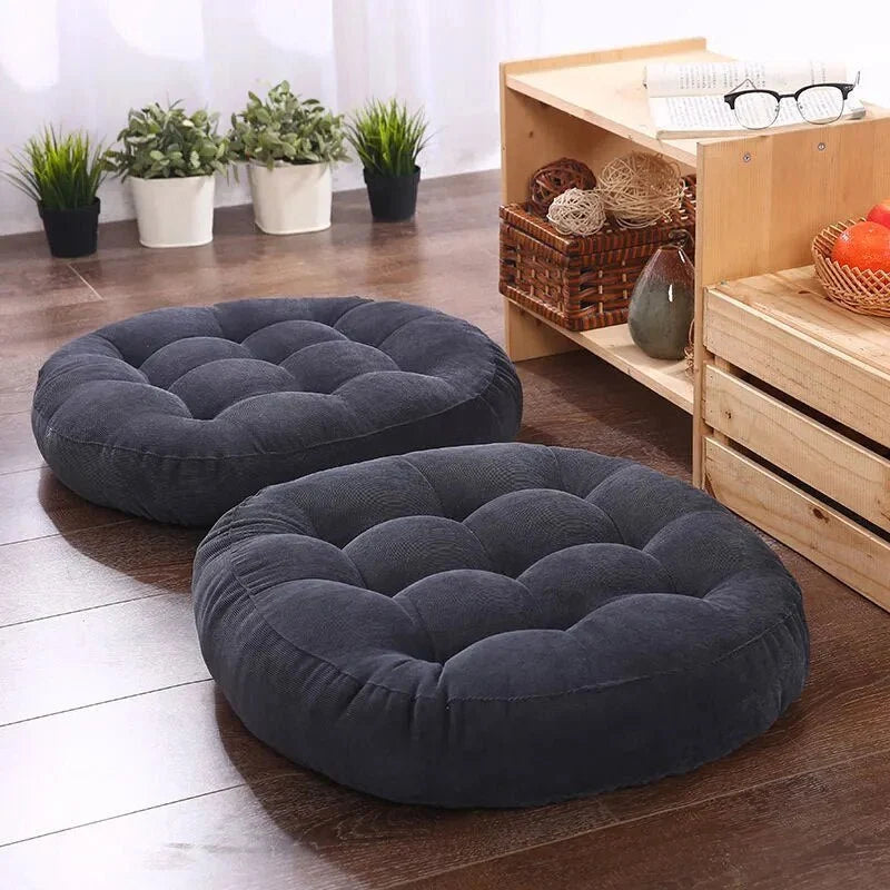 Floor Cushion Memory Foam Support Easy-Clean Exterior