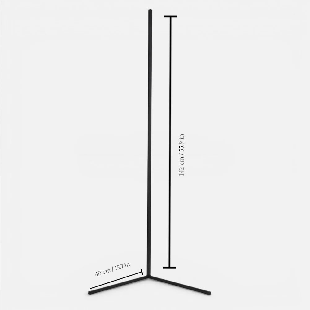 Floor Lamp Dimmable LED Remote Control Three Light Tones
