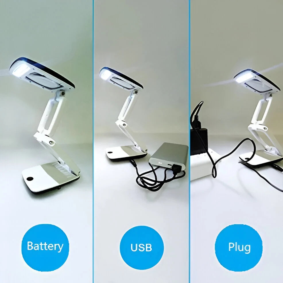 Floor Magnifying Lamp 3X Magnification LED Lighting
