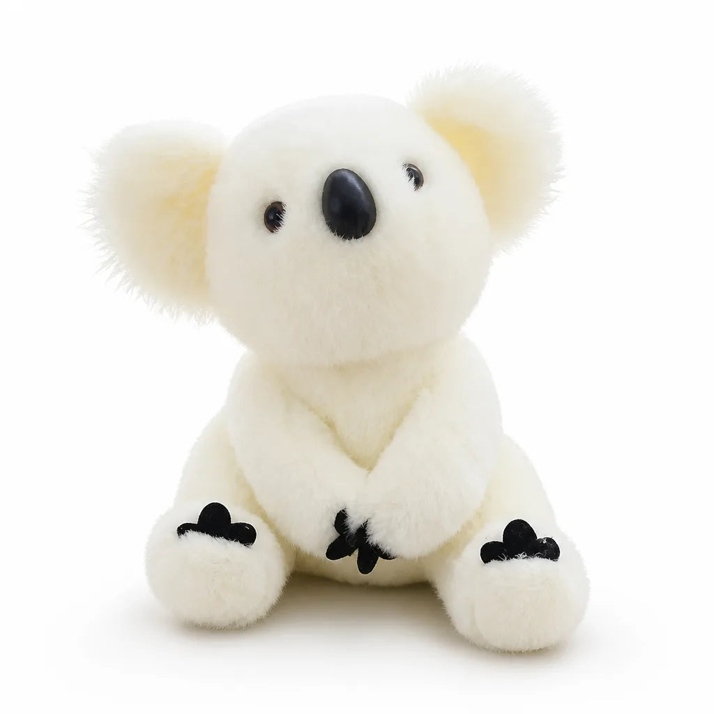 Fluffy Ears Button Nose Koala Plush Toy For Kids