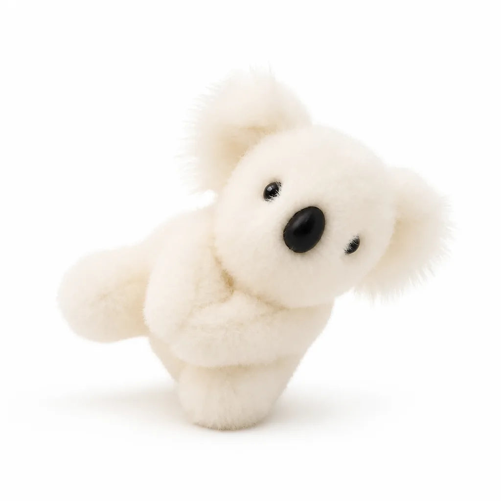 Fluffy Ears Button Nose Koala Plush Toy For Kids