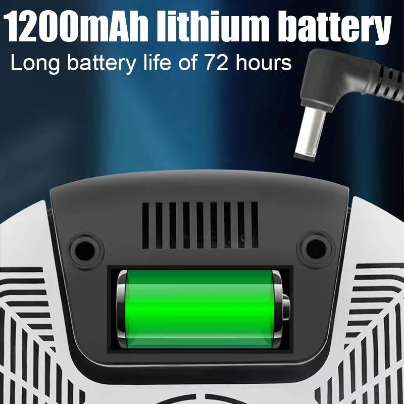 Fly Trap Rotating Arm USB Rechargeable 72-Hour Battery Life