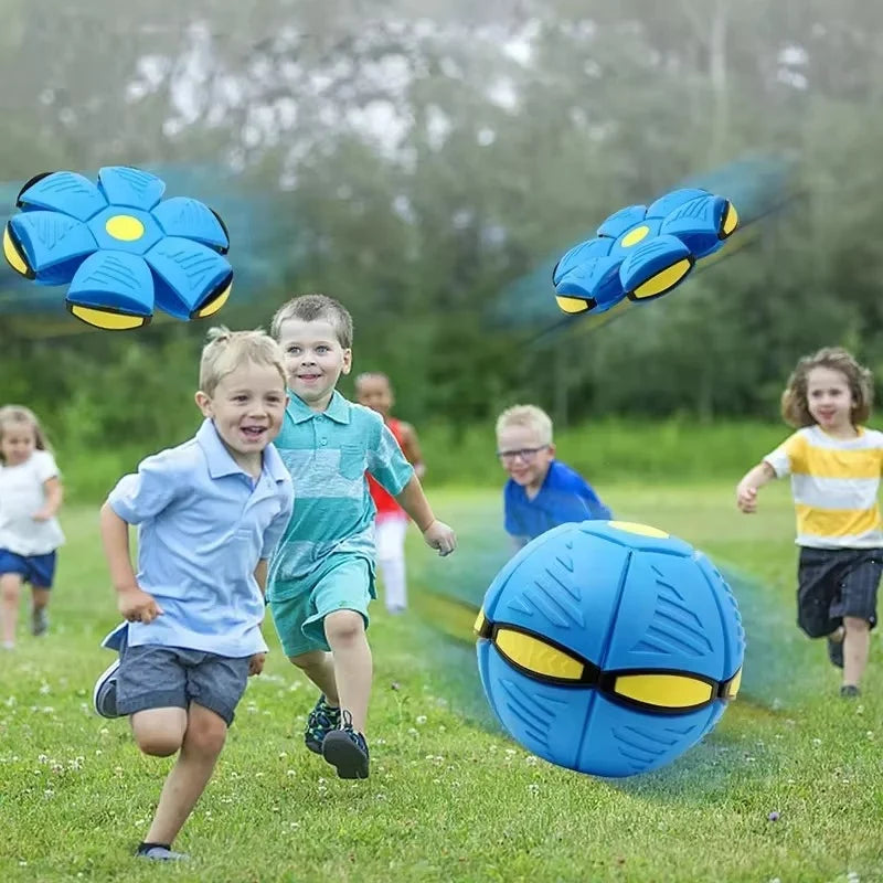 Flying Disc Ball Toy 2-in-1 Impact-Transforming