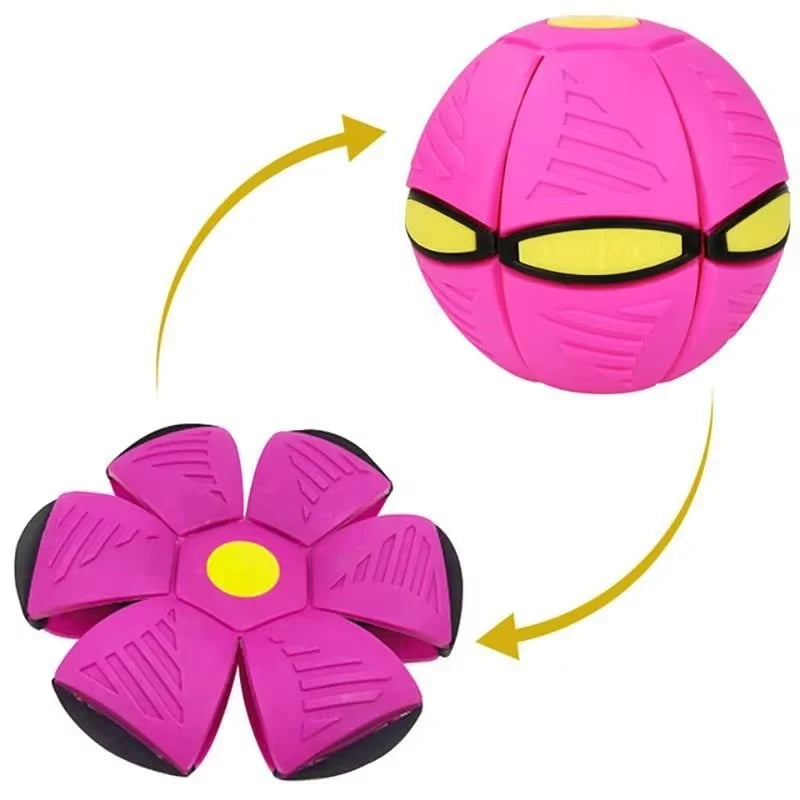 Flying Disc Ball Toy 2-in-1 Impact-Transforming