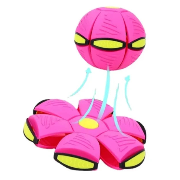 Flying Disc Ball Toy 2-in-1 Impact-Transforming