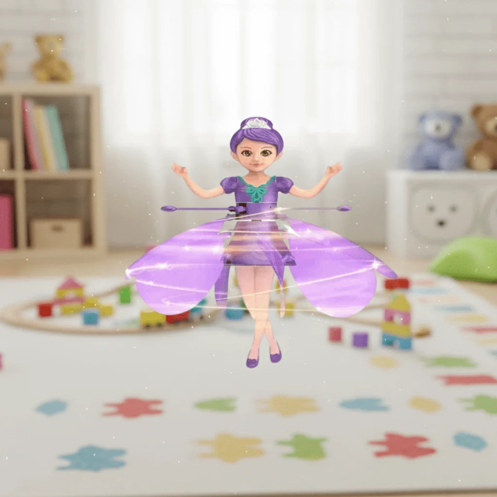 Flying Toy Gesture-Controlled With LED Lights