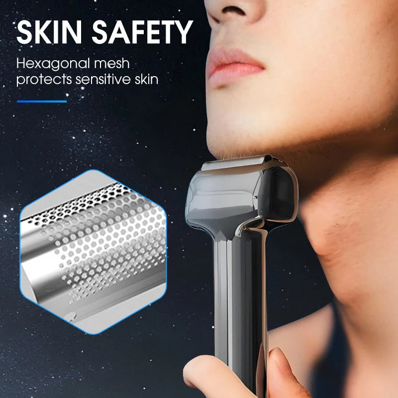 Foil Shaver IPX6 Waterproof Type-C Charging