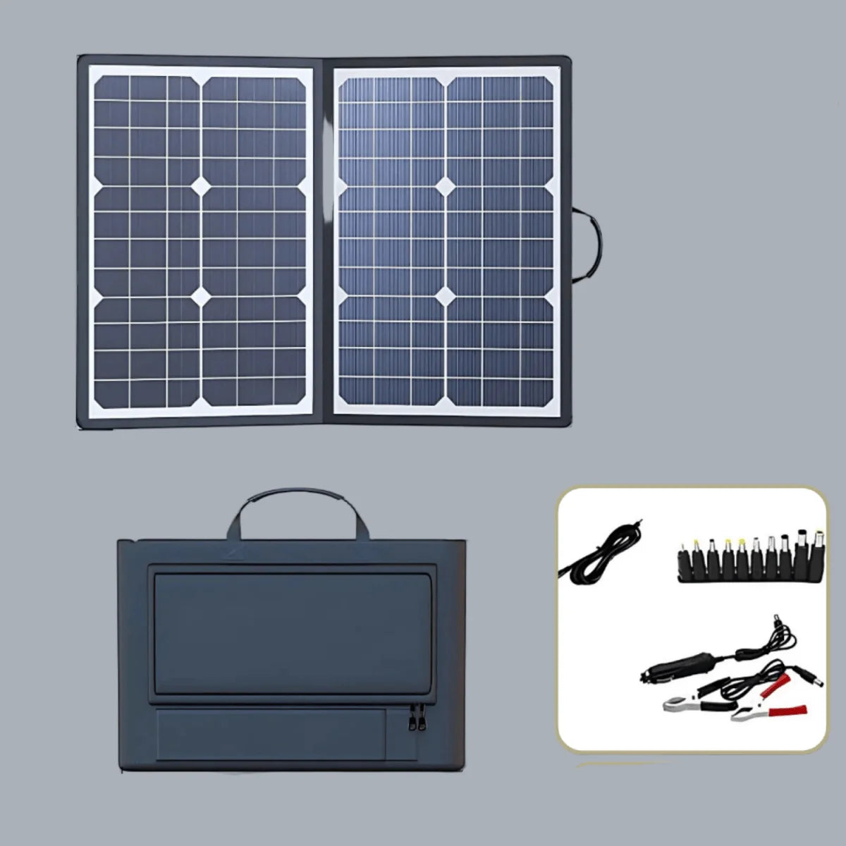 Foldable Solar Panel 40W Multiple Charging Ports