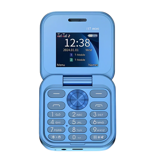Folding Cell Phone Compact Dual Nano SIM