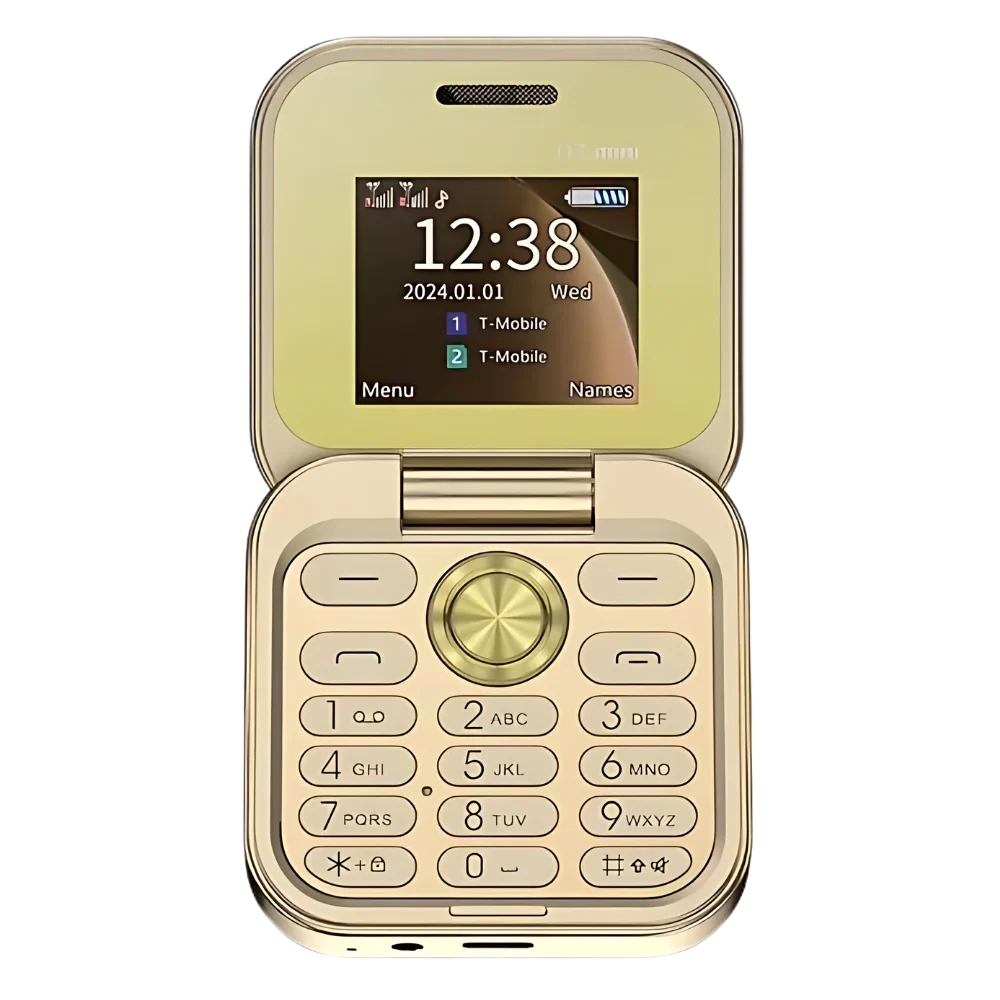 Folding Cell Phone Compact Dual Nano SIM
