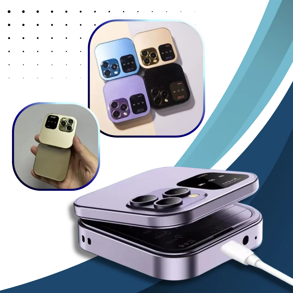 Folding Cell Phone Compact Dual Nano SIM