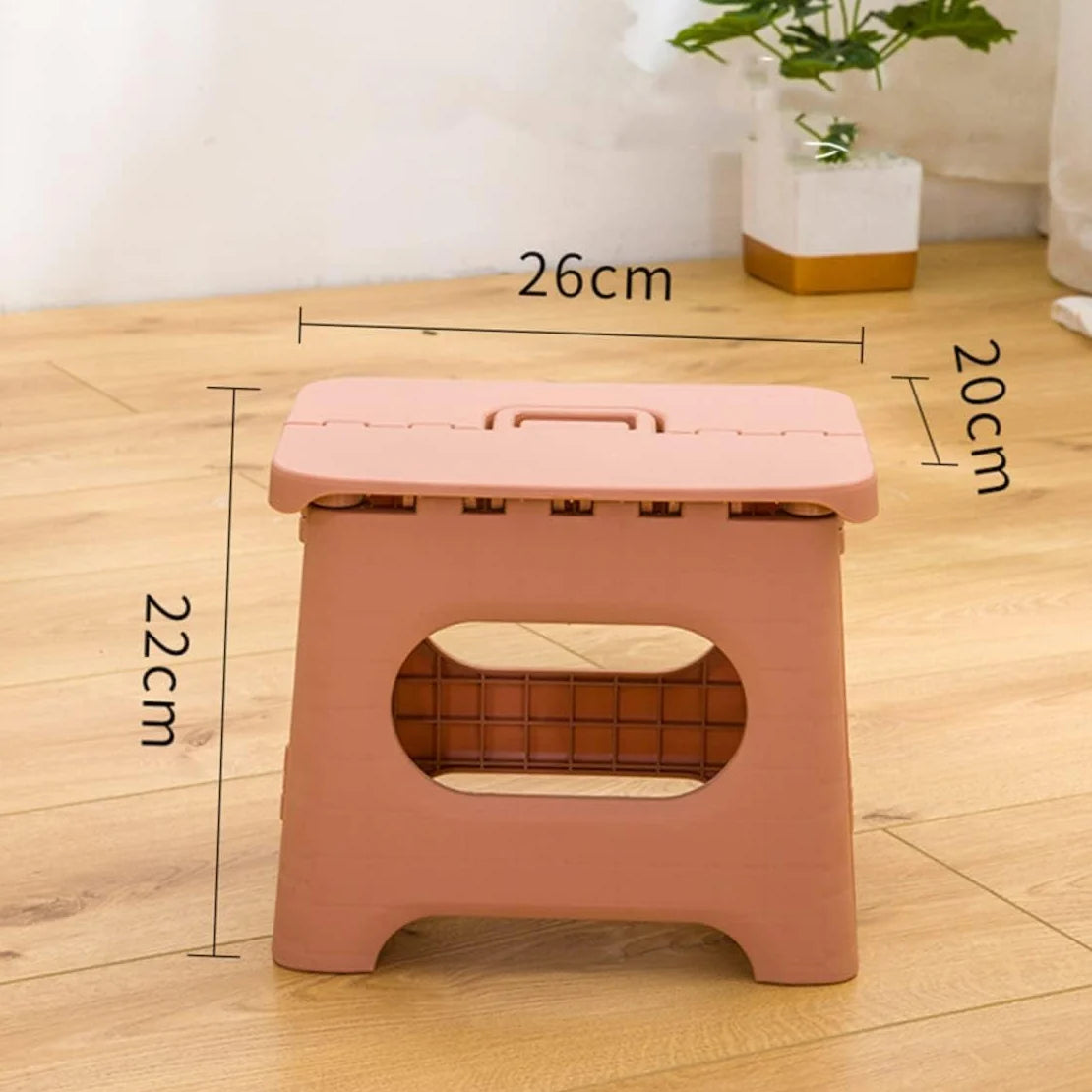 Folding Step Stool 300 Lb Capacity Integrated Carry Handle