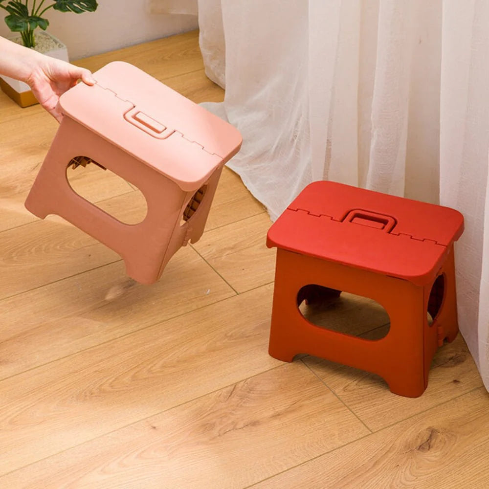 Folding Step Stool 300 Lb Capacity Integrated Carry Handle