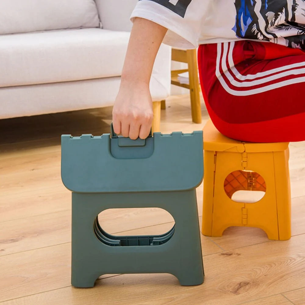Folding Step Stool 300 Lb Capacity Integrated Carry Handle