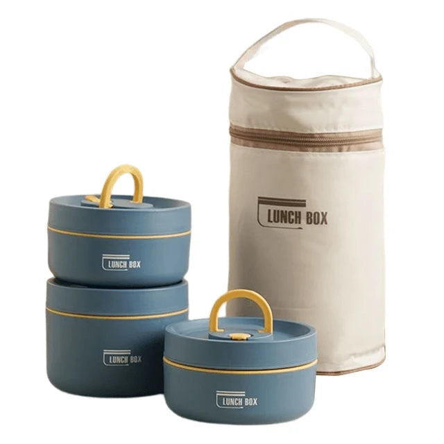 Food Jar Stainless Steel Double-Walled Leak-Proof
