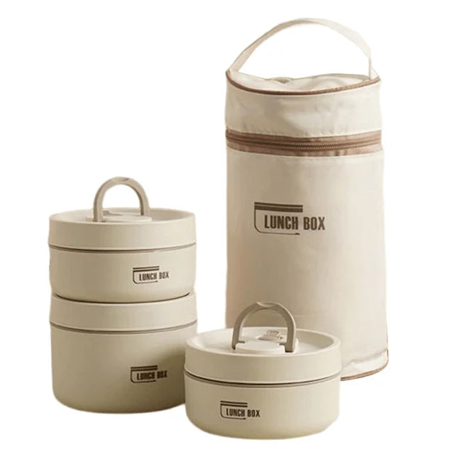 Food Jar Stainless Steel Double-Walled Leak-Proof