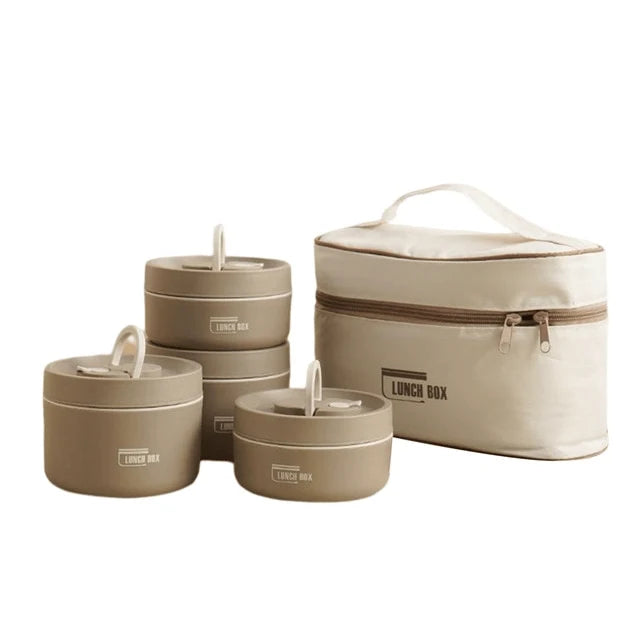 Food Jar Stainless Steel Double-Walled Leak-Proof