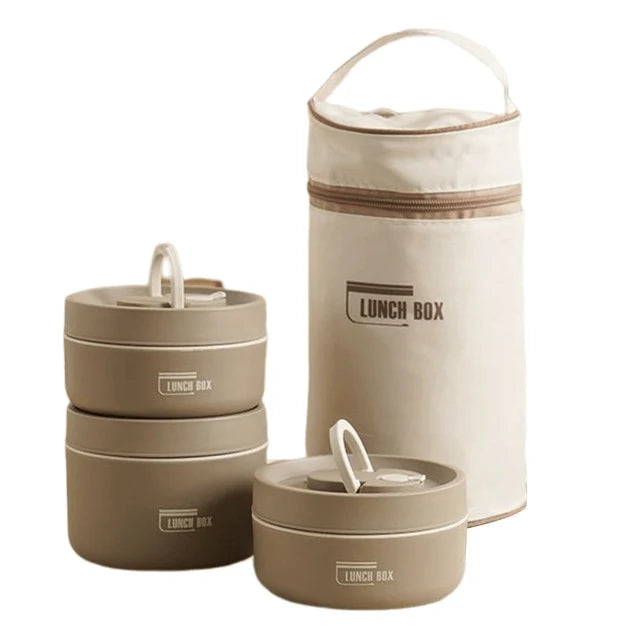 Food Jar Stainless Steel Double-Walled Leak-Proof