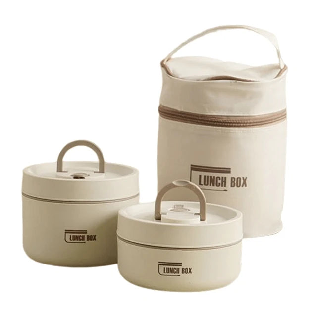Food Jar Stainless Steel Double-Walled Leak-Proof