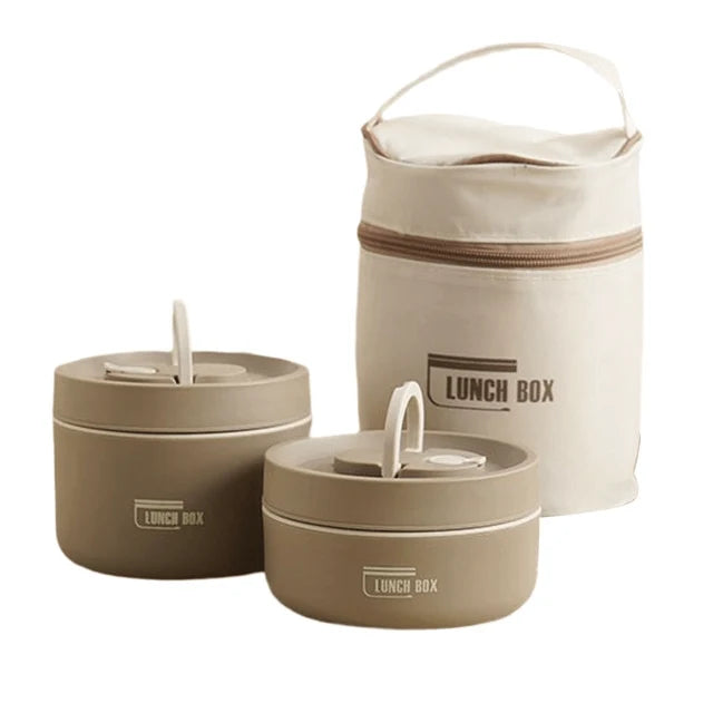 Food Jar Stainless Steel Double-Walled Leak-Proof