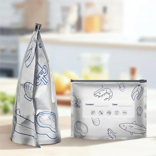 Food Storage Bags Airtight Leak-Proof Reusable Set of 20